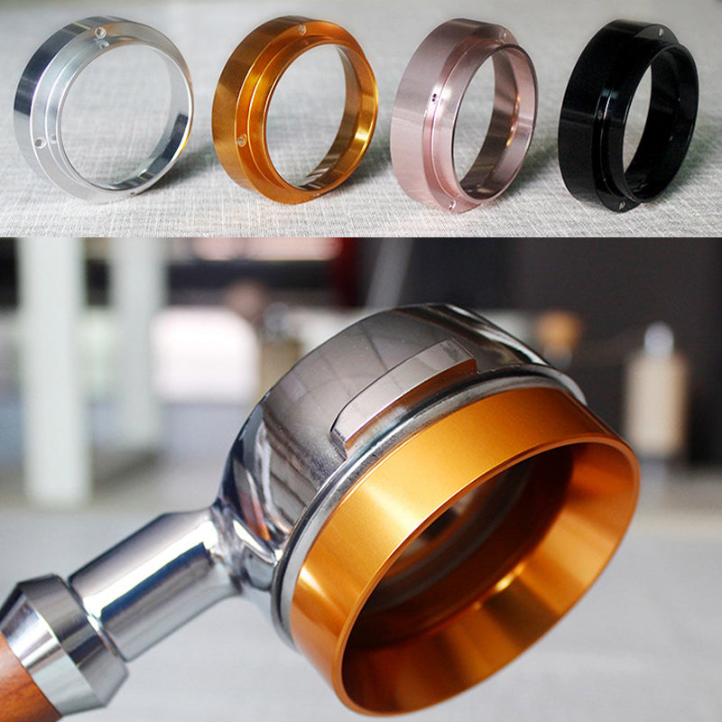 Aluminum Dosing Ring Brewing Coffee Powder Espresso Barista Funnel-Grand Kitchen