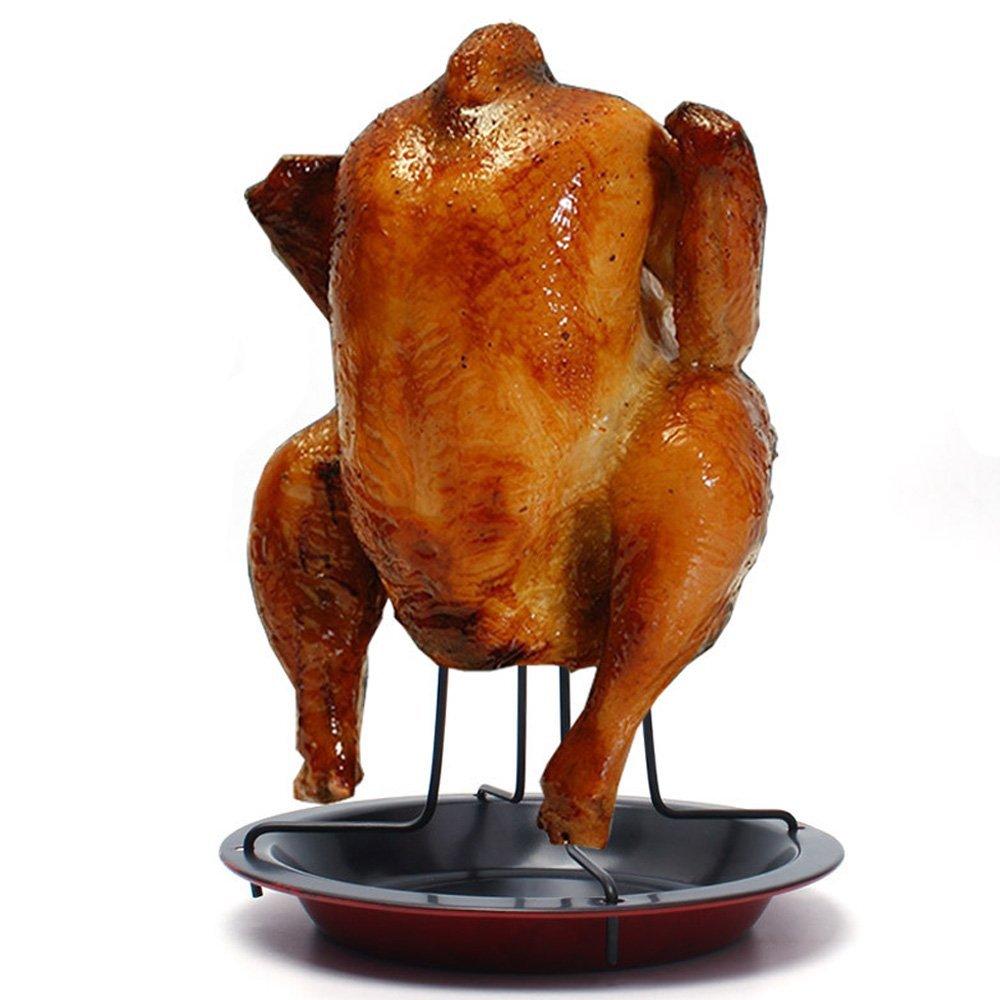 Chicken Grill Rack with Grill Pan-Grand Kitchen