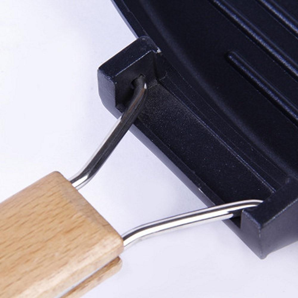 Non-sticky Cast Iron Steak Frying Pan-Grand Kitchen