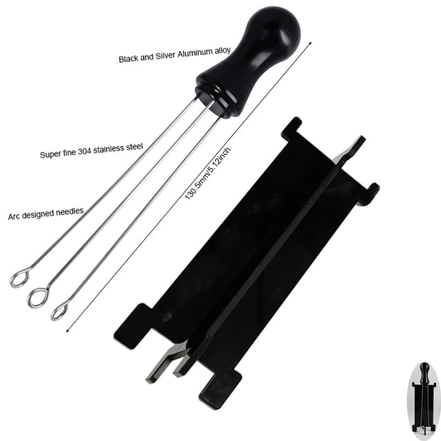 Coffee Tamper Stainless Steel Elasticity Adjustable Pressure Tamper-Grand Kitchen