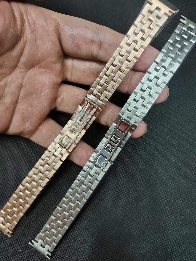 Authentic Jaeger-LeCoultre Rendez-Vous collection steel bracelet for women, 16mm