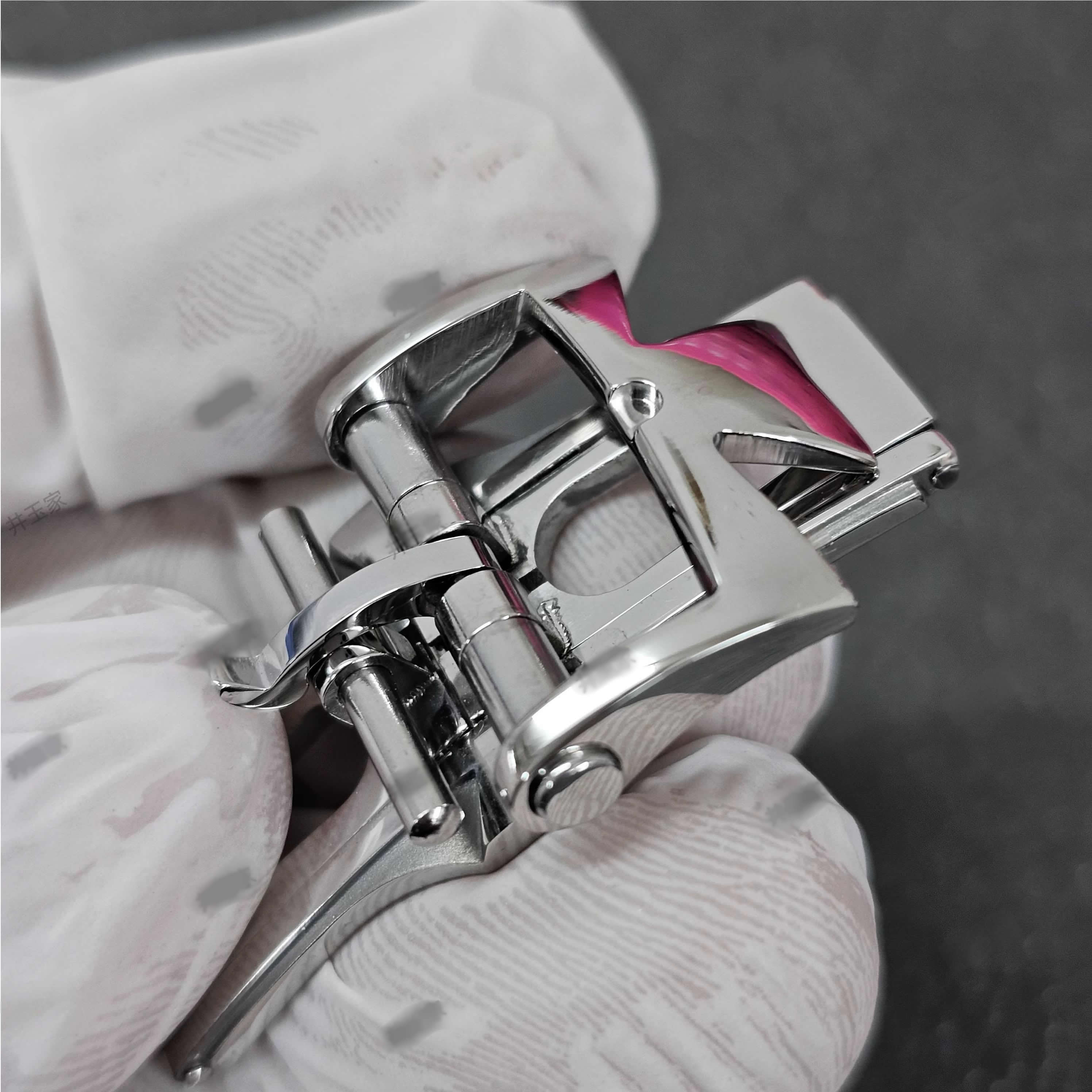 Genuine Vacheron Constantin Traditionnelle Overseas Rubber Strap with Folding Clasp, 18 mm, 20 mm