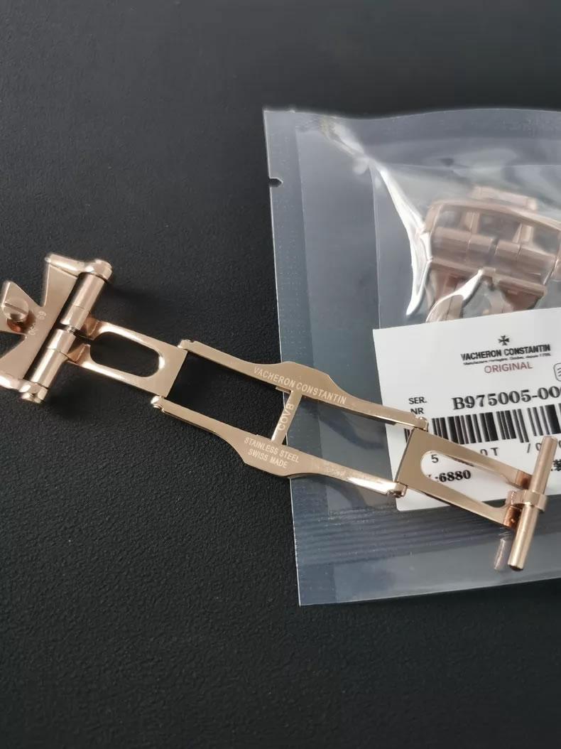 Vacheron Constantin Overseas Quick-Release Rubber Strap Folding Clasp, 20mm