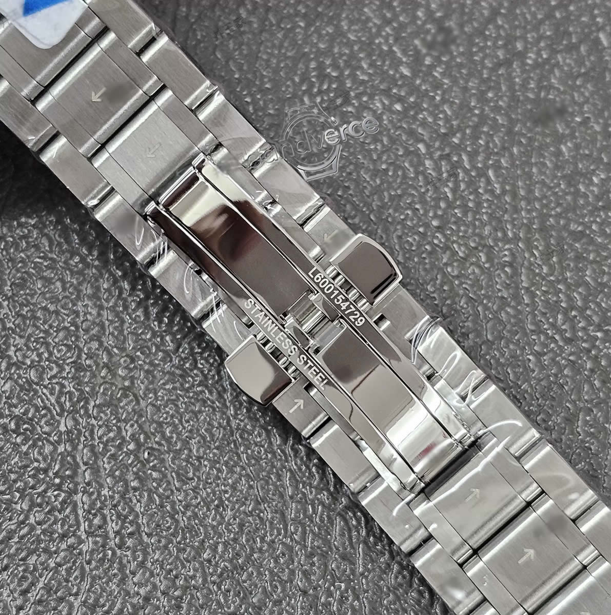 Longines Master Collection Steel Strap (Original L2.673/773.4), 21mm Stainless Steel Watch Strap Designed for the Eight-Hand Moon Phase Watch