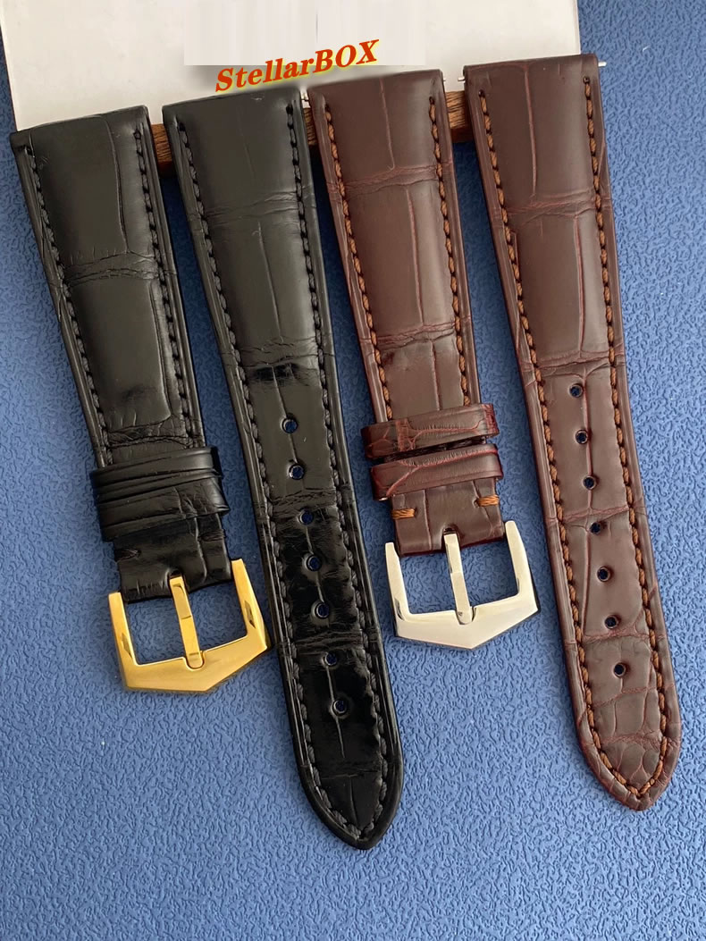 Patek Philippe Models 5236, 5146, 5205, 5227 Genuine Leather Straps 19mm, 20mm, 21mm