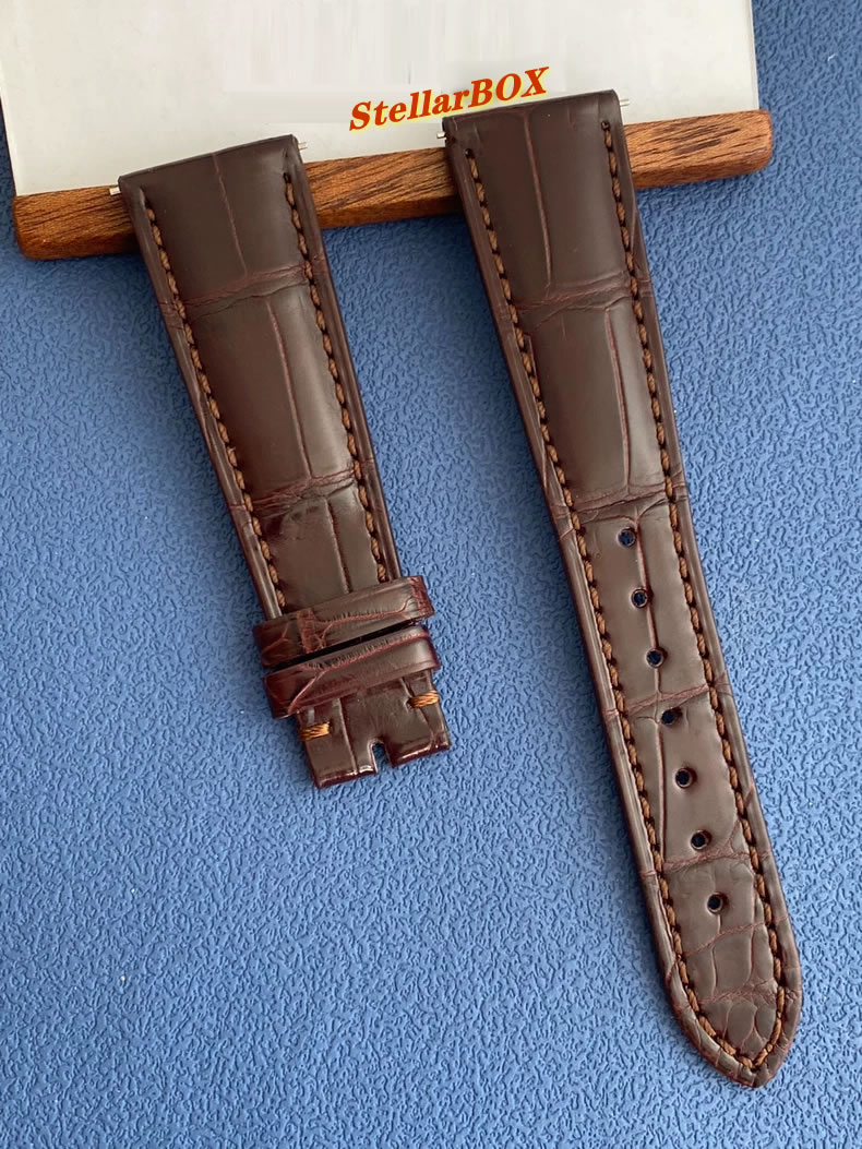 Patek Philippe Models 5236, 5146, 5205, 5227 Genuine Leather Straps 19mm, 20mm, 21mm