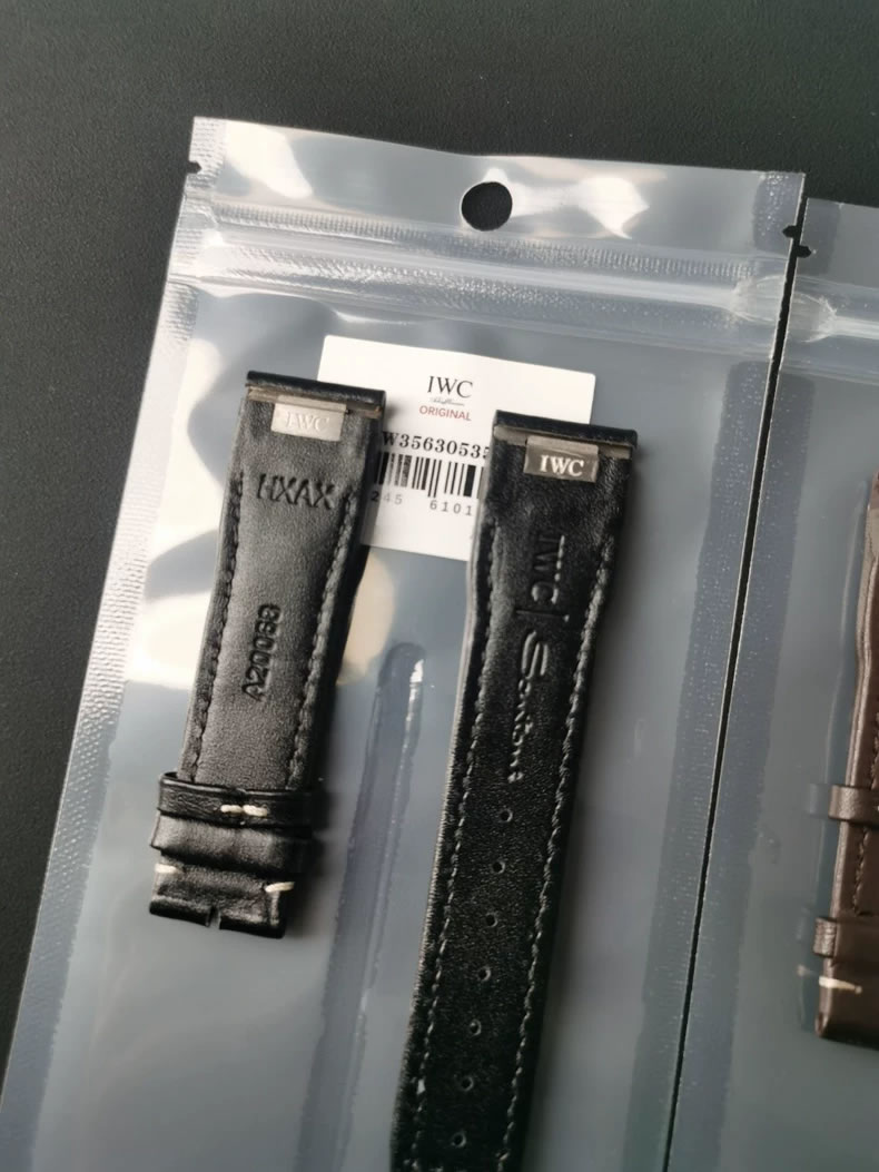 IWC Mark Genuine Leather Original Pilot’s “Little Prince” 20 18 17 Watch with Quick-Release Strap
