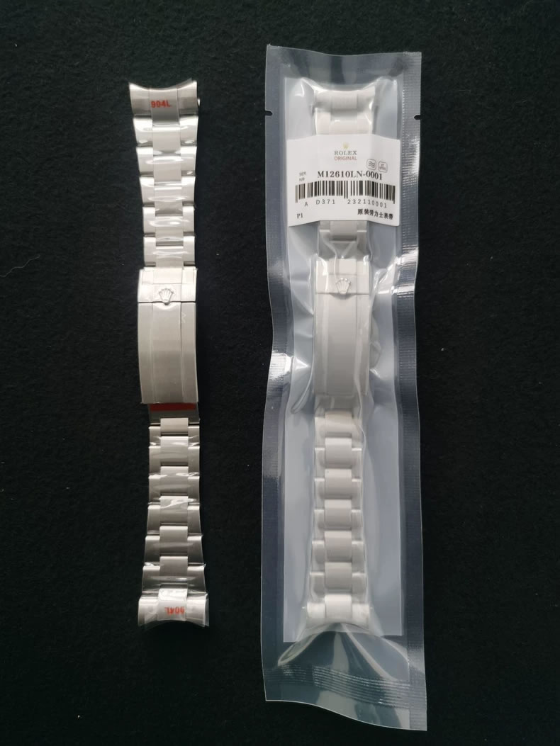 Rolex Blue Gradient "Ghost" King  136660/126660 Series Stainless Steel Adjustable Watch Band