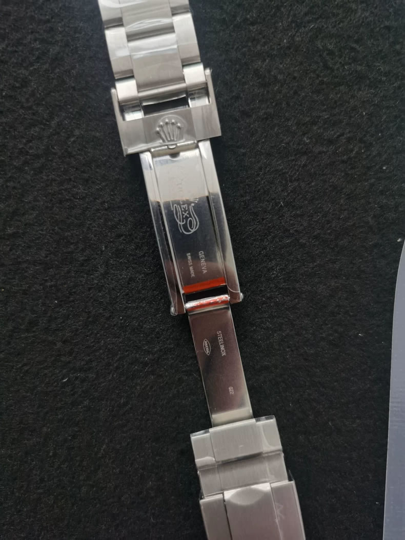 Rolex Blue Gradient "Ghost" King  136660/126660 Series Stainless Steel Adjustable Watch Band