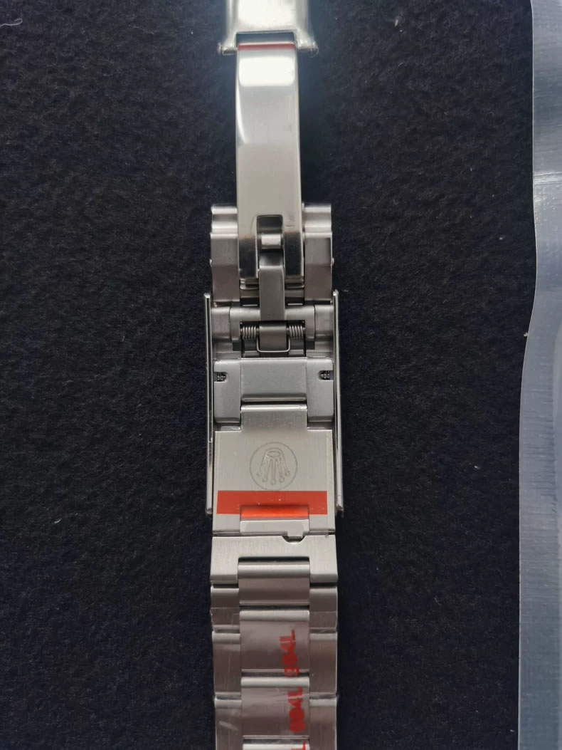Rolex Blue Gradient "Ghost" King  136660/126660 Series Stainless Steel Adjustable Watch Band