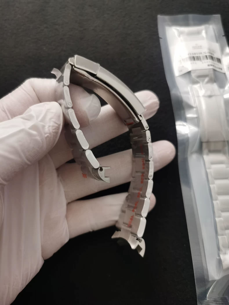 Rolex Blue Gradient "Ghost" King  136660/126660 Series Stainless Steel Adjustable Watch Band