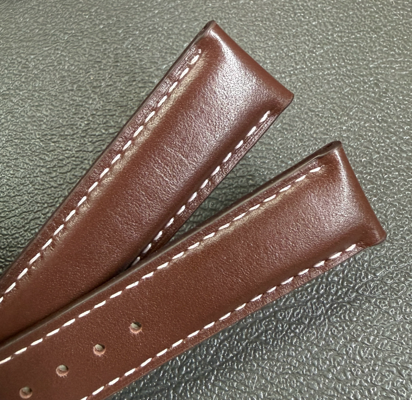 Omega Seamaster 150 Genuine Leather Strap, Aqua Terra, Bumblebee Speedmaster Strap