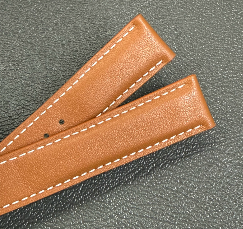 Omega Seamaster 150 Genuine Leather Strap, Aqua Terra, Bumblebee Speedmaster Strap