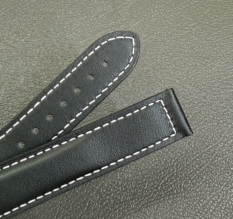 Omega Seamaster 150 Genuine Leather Strap, Aqua Terra, Bumblebee Speedmaster Strap