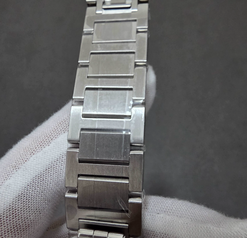Cartier Tank New Quick-Release Steel Strap: TANK MUST WSAT0136 Stainless Steel Folding Strap