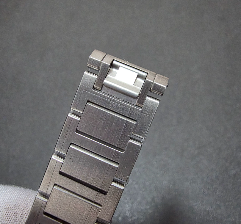 Cartier Tank New Quick-Release Steel Strap: TANK MUST WSAT0136 Stainless Steel Folding Strap