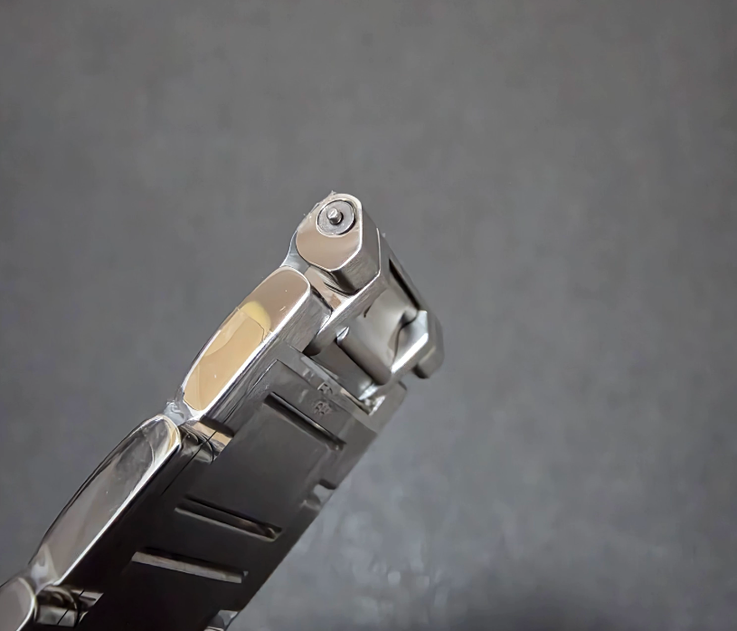 Cartier Tank New Quick-Release Steel Strap: TANK MUST WSAT0136 Stainless Steel Folding Strap