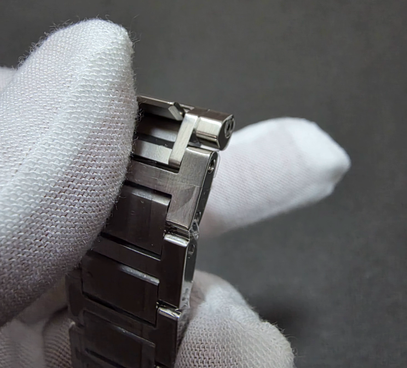 Cartier Tank New Quick-Release Steel Strap: TANK MUST WSAT0136 Stainless Steel Folding Strap