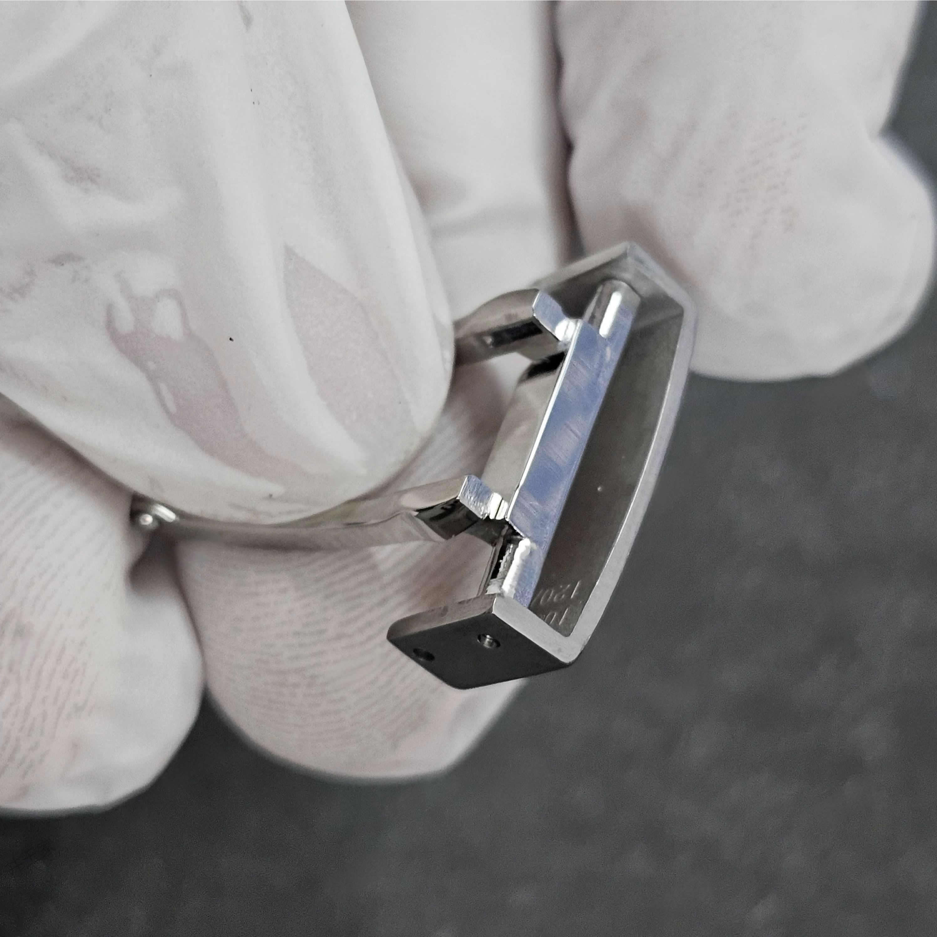 Patek Philippe Hand Grenade Strap Buckle PP5168/5167/5164 Rubber Folding Butterfly Clasp 18mm