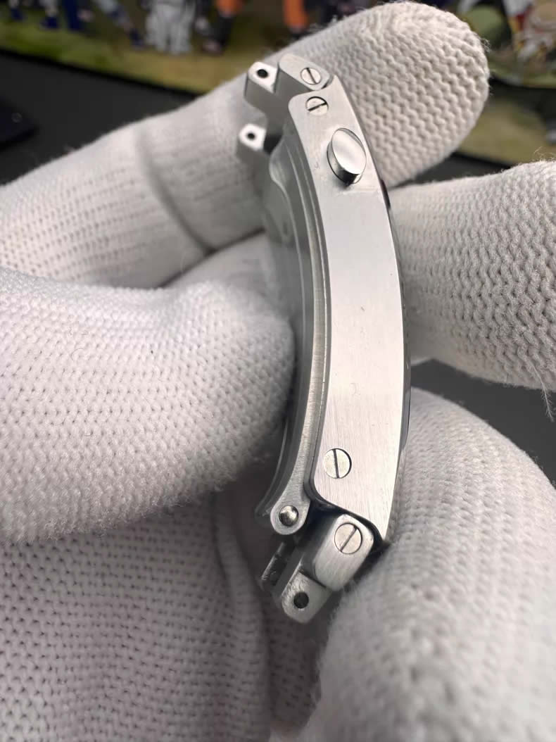 Genuine Micro-Adjustable Folding Clasp for Omega Seamaster 300/600 Watches, 20mm