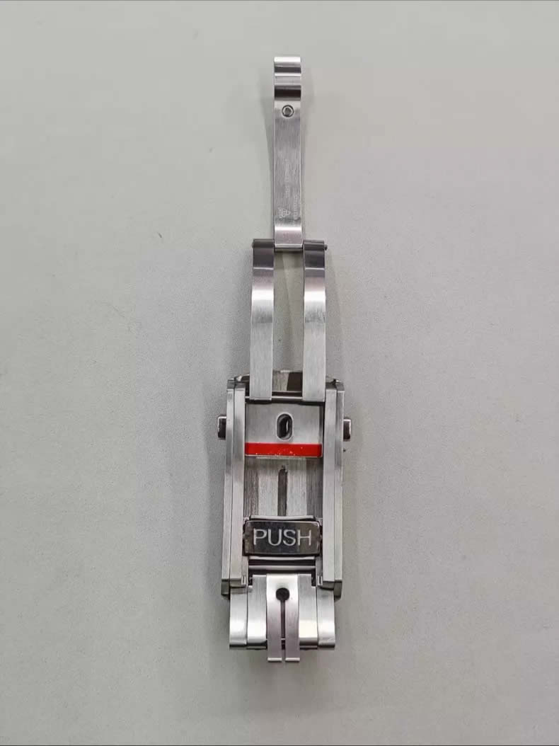 Genuine Micro-Adjustable Folding Clasp for Omega Seamaster 300/600 Watches, 20mm