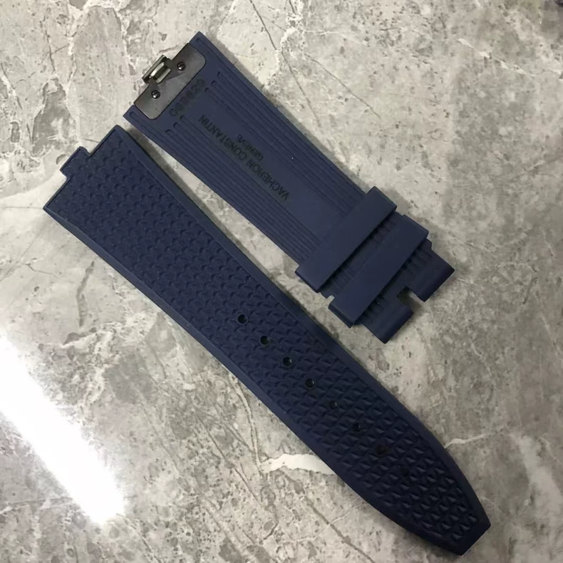 Vacheron Constantin Overseas 4500V, 5500V, 7900V Fluorocarbon Rubber Strap, 24×20