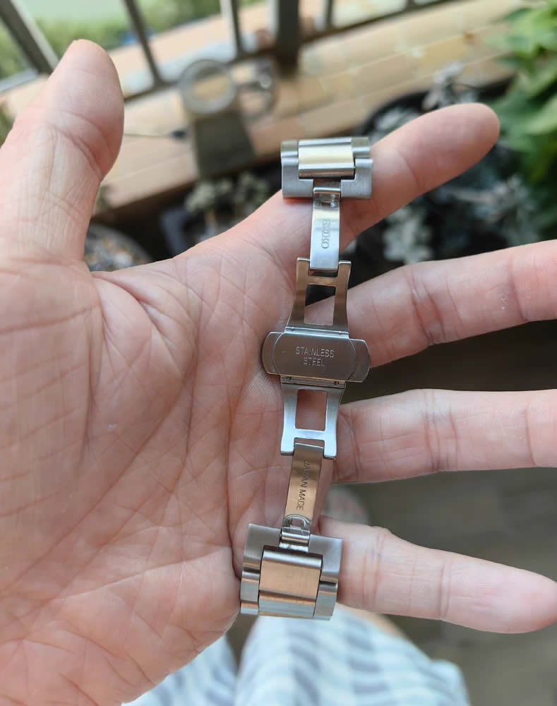 King Seiko KS Watch Vintage Stainless Steel Strap, 18mm