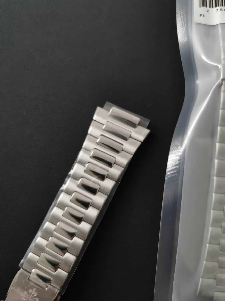 Genuine Patek Philippe Nautilus Stainless Steel Watch Bands for Men's Models 5712 5726 5811