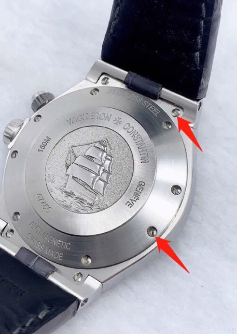 Vacheron Constantin Overseas Collection 47450 Watch Parts: Case Back Screws, Strap Screws
