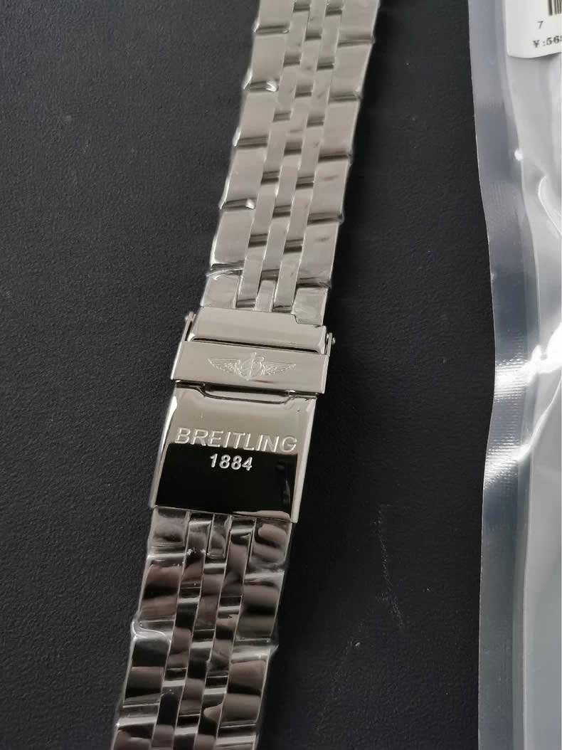Breitling Transocean Unitime Pilot and Superocean Heritage Genuine Challenger Watch Steel Straps