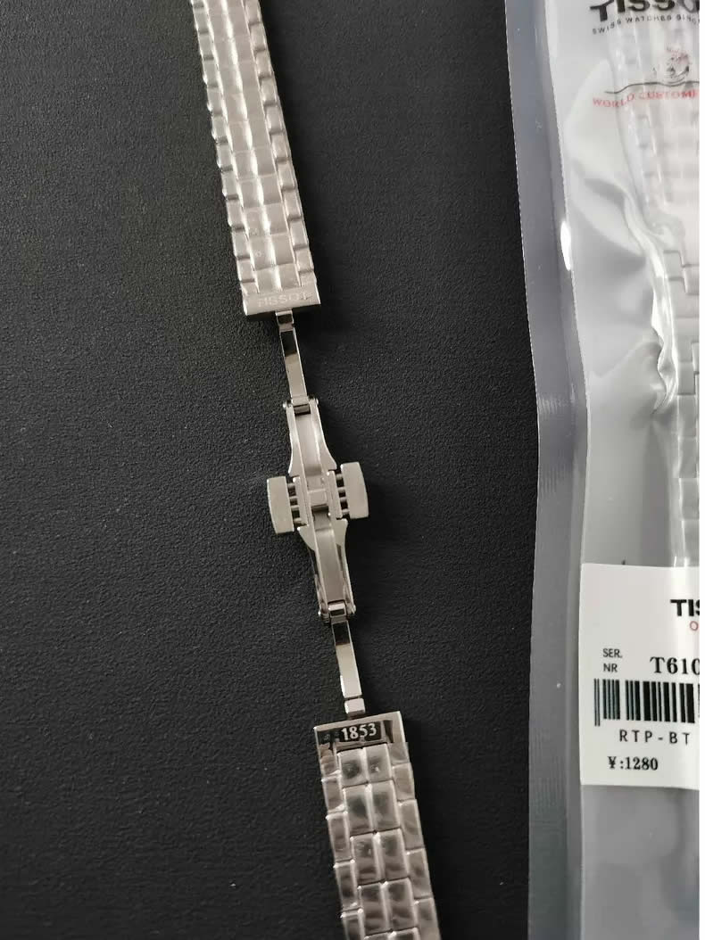 Tissot Flamenco and T094210a Series Stainless Steel Women's Watch Straps 12mm
