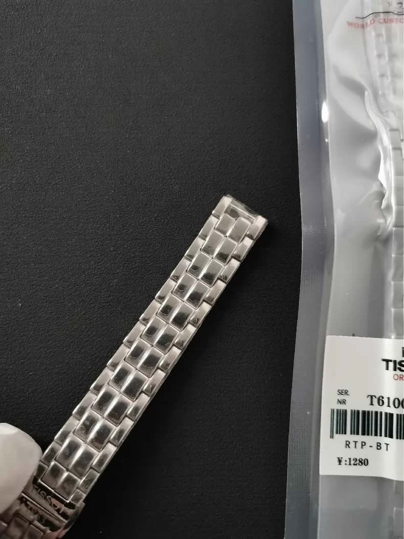 Tissot Flamenco and T094210a Series Stainless Steel Women's Watch Straps 12mm
