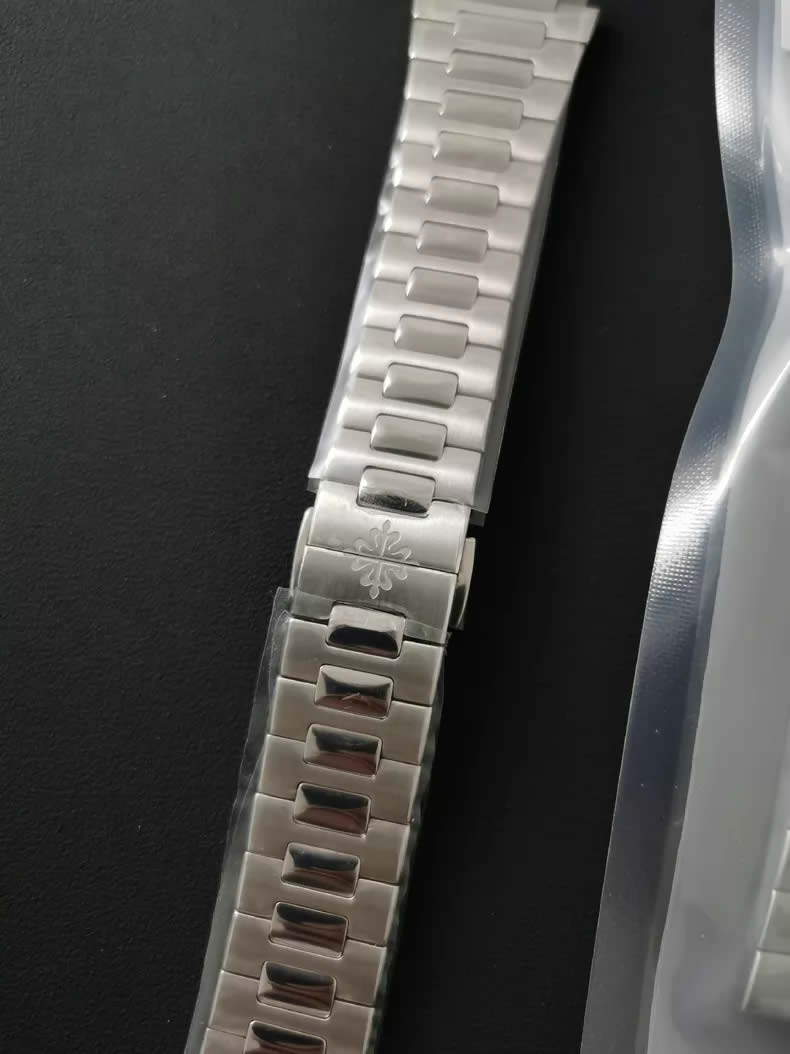 Genuine Patek Philippe Nautilus Stainless Steel Watch Bands for Men's Models 5712 5726 5811