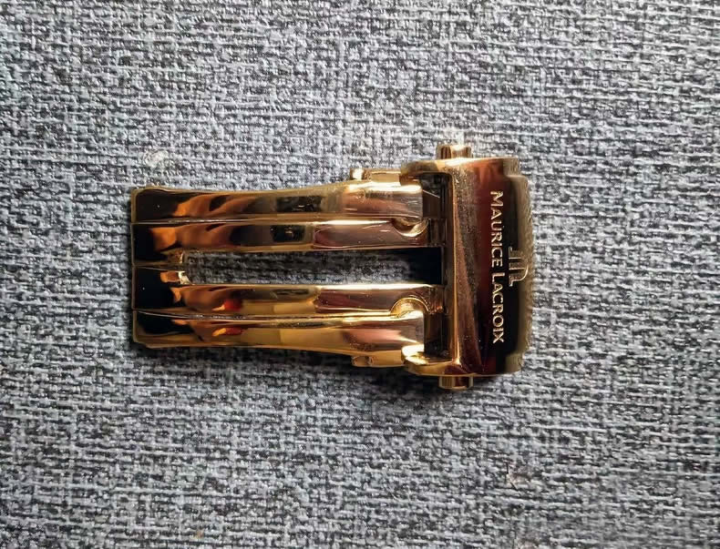 MAURICE LACROIX Pontos and Masterpiece Collections PT6158 and PT6098 Genuine Folding Clasps