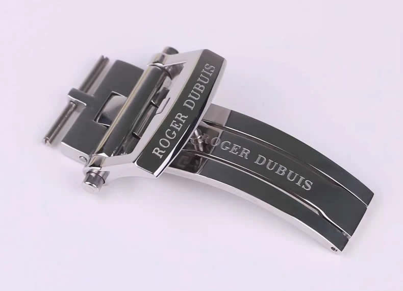 Roger Dubuis watch buckles: double-push folding clasp, butterfly clasp 18mm