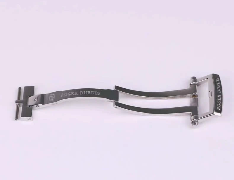 Roger Dubuis watch buckles: double-push folding clasp, butterfly clasp 18mm