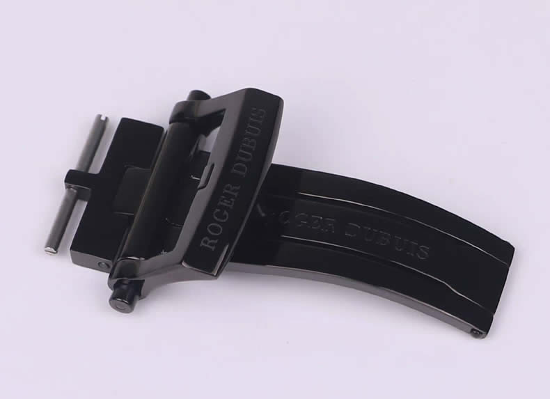 Roger Dubuis watch buckles: double-push folding clasp, butterfly clasp 18mm