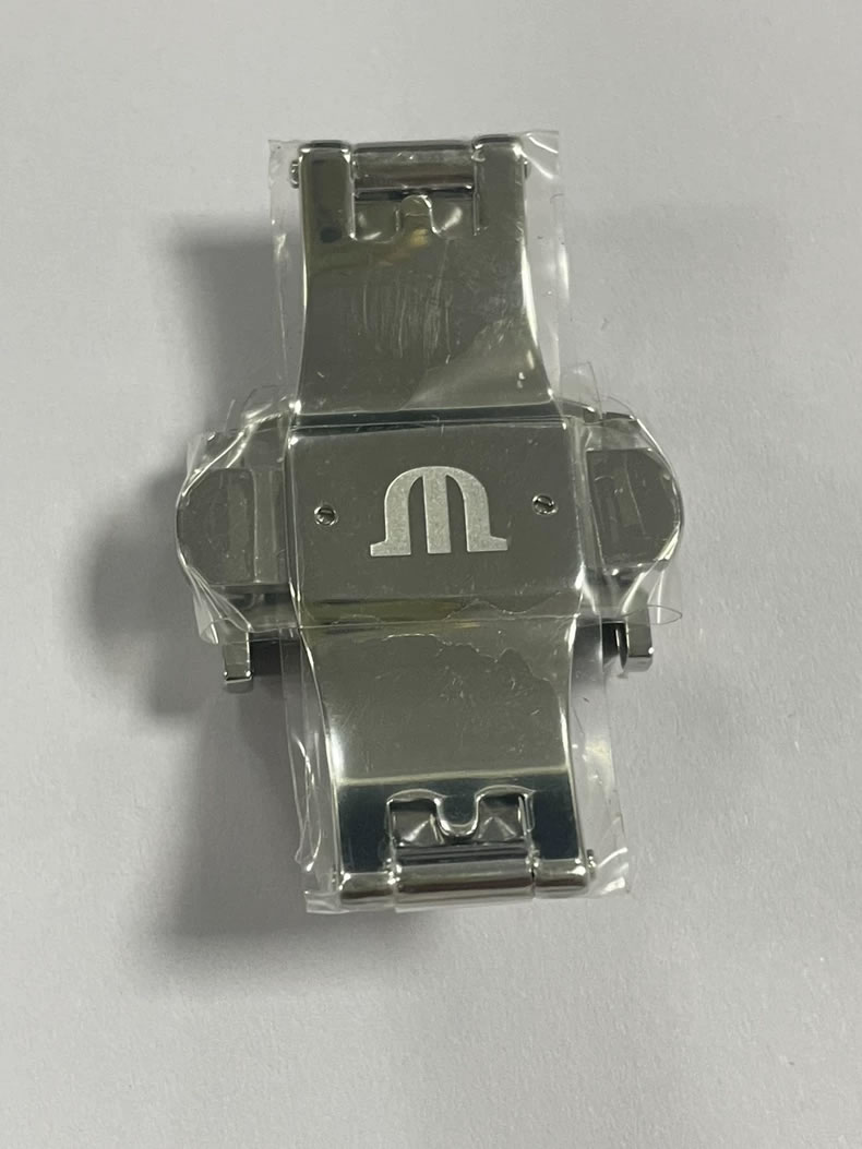 Genuine Maurice Lacroix AL6007 and AL6008 Folding Clasps, 18 mm