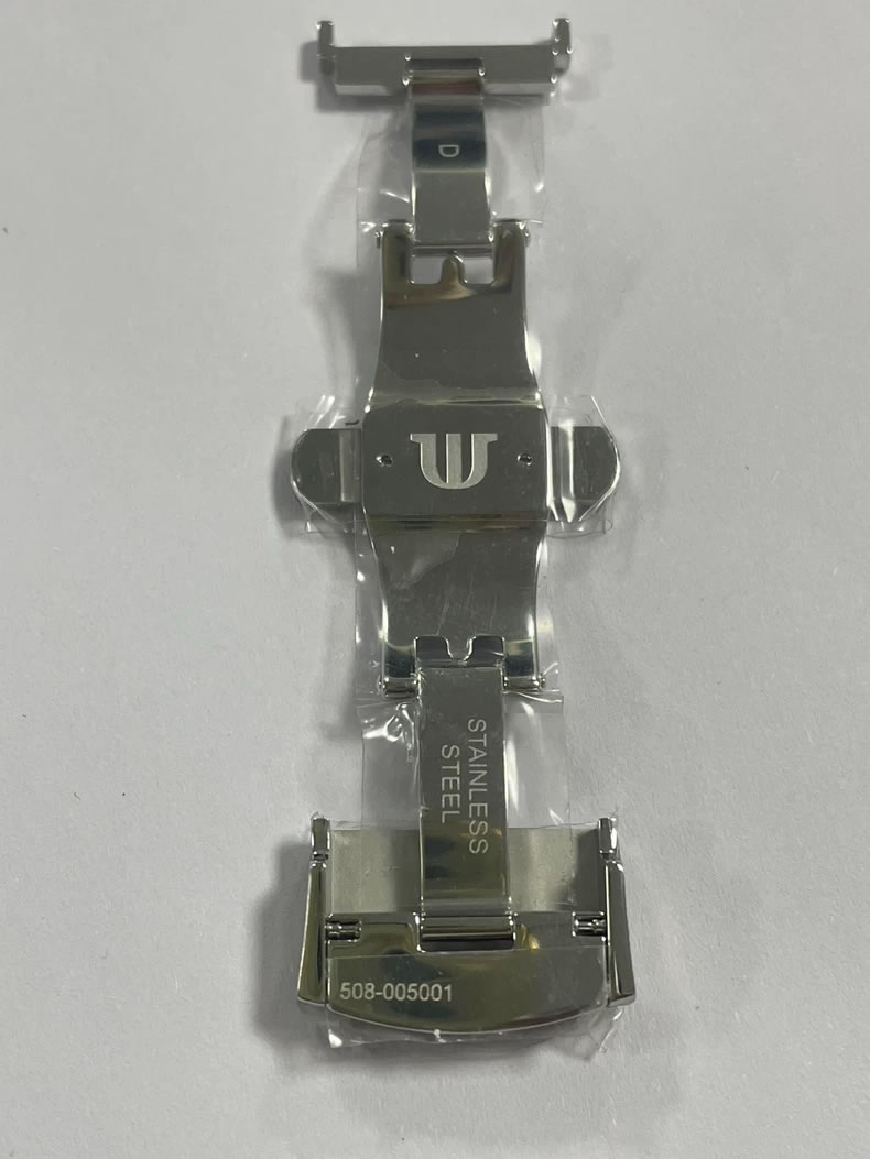 Genuine Maurice Lacroix AL6007 and AL6008 Folding Clasps, 18 mm