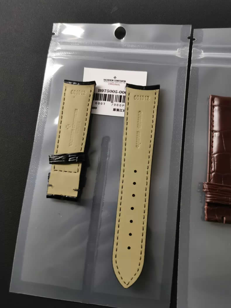 Vacheron Constantin Traditionnelle 85180, Patrimony 81180 Genuine Leather Strap