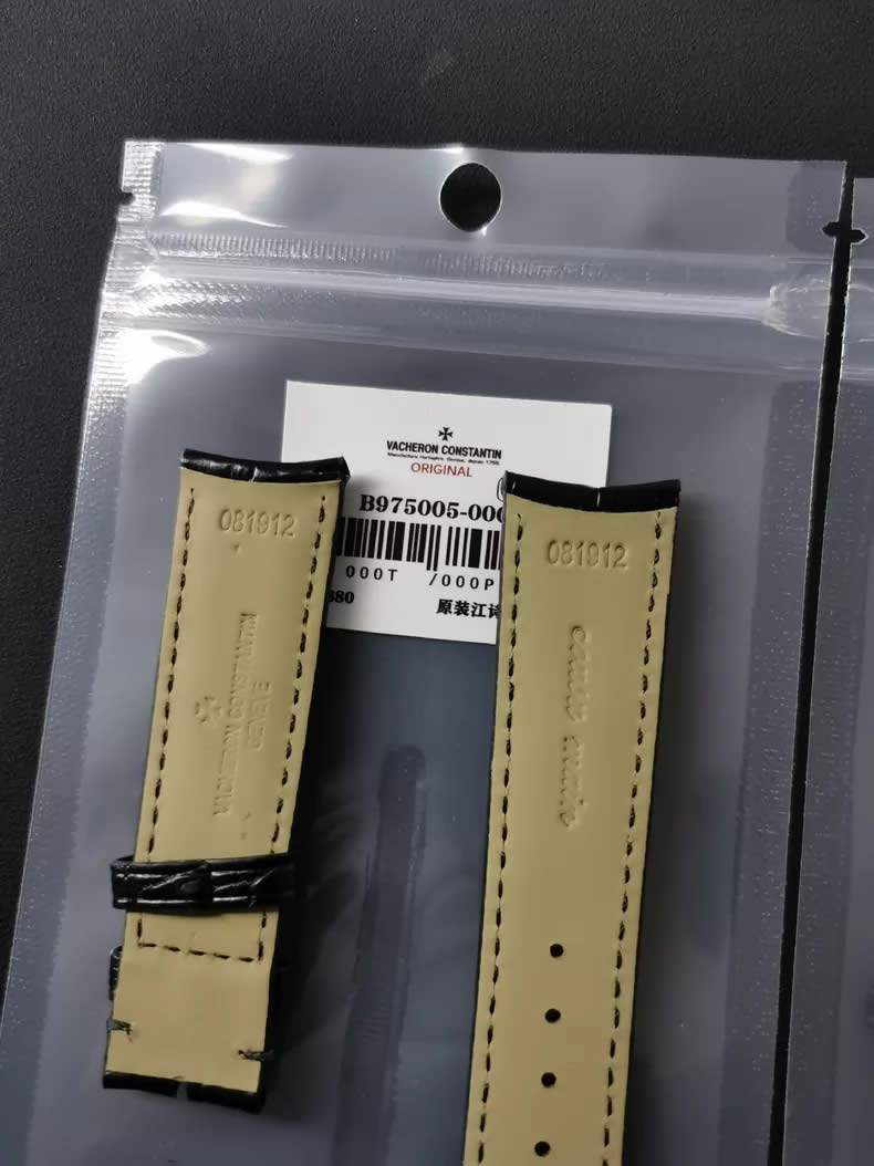 Vacheron Constantin Traditionnelle 85180, Patrimony 81180 Genuine Leather Strap