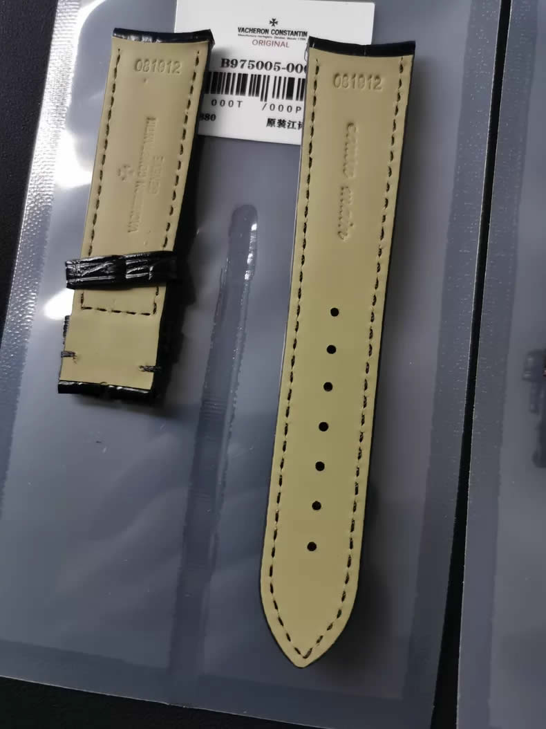 Vacheron Constantin Traditionnelle 85180, Patrimony 81180 Genuine Leather Strap