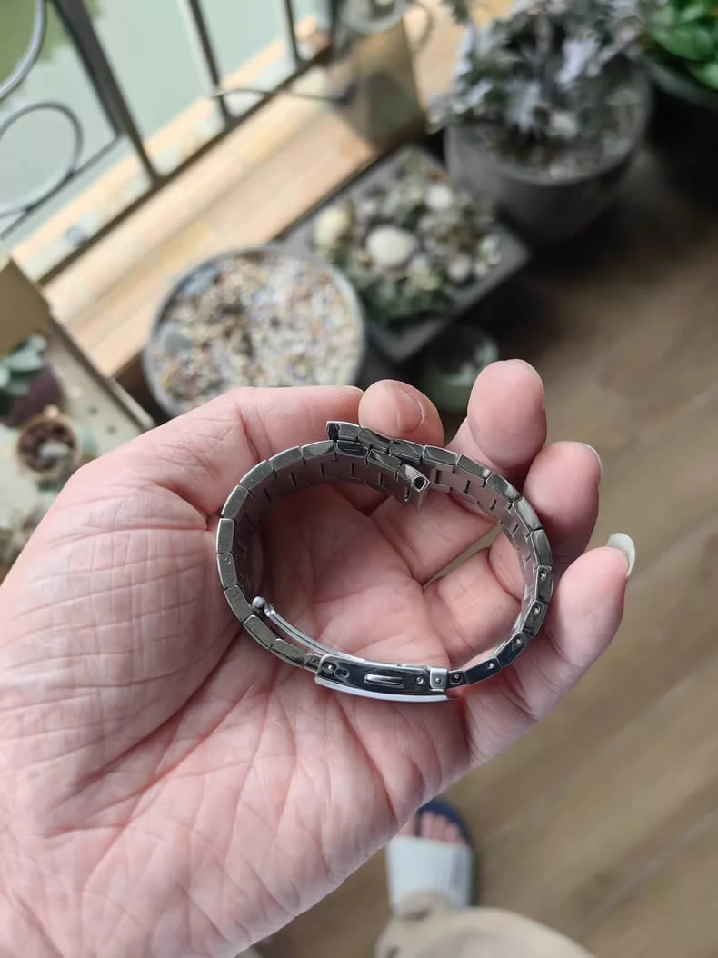 Ulysse Nardin Pre-owned Stainless Steel Watch Strap 20mm