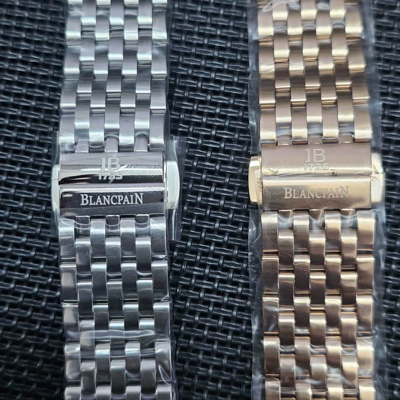 Blancpain 6654 Watch Strap – Genuine Silver Stainless Steel Bracelet (20mm, 22mm)