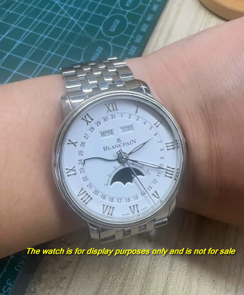 Blancpain 6654 Watch Strap – Genuine Silver Stainless Steel Bracelet (20mm, 22mm)