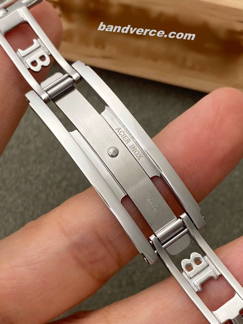 Authentic Blancpain Classic 6654, 6651, 6224, 6662 Buckle: Butterfly Clasp 5100, Folding Clasp 18mm