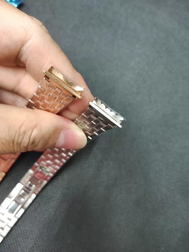 Authentic Jaeger-LeCoultre Rendez-Vous collection steel bracelet for women, 16mm