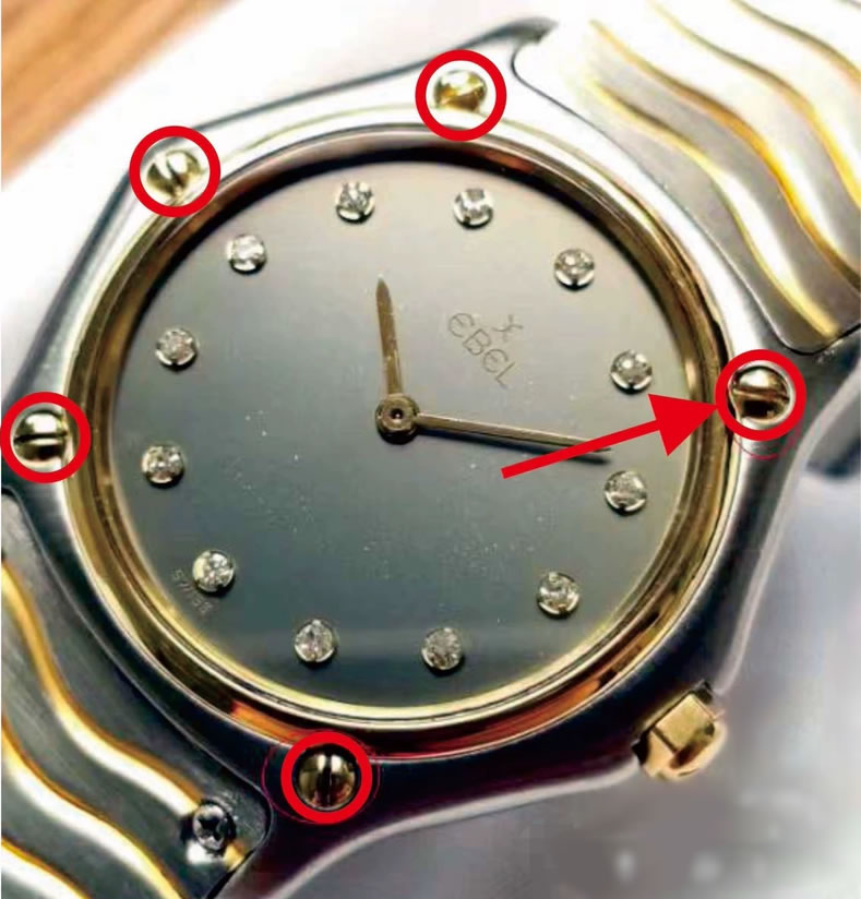 Ebel Watch Bezel Screws (All Series)