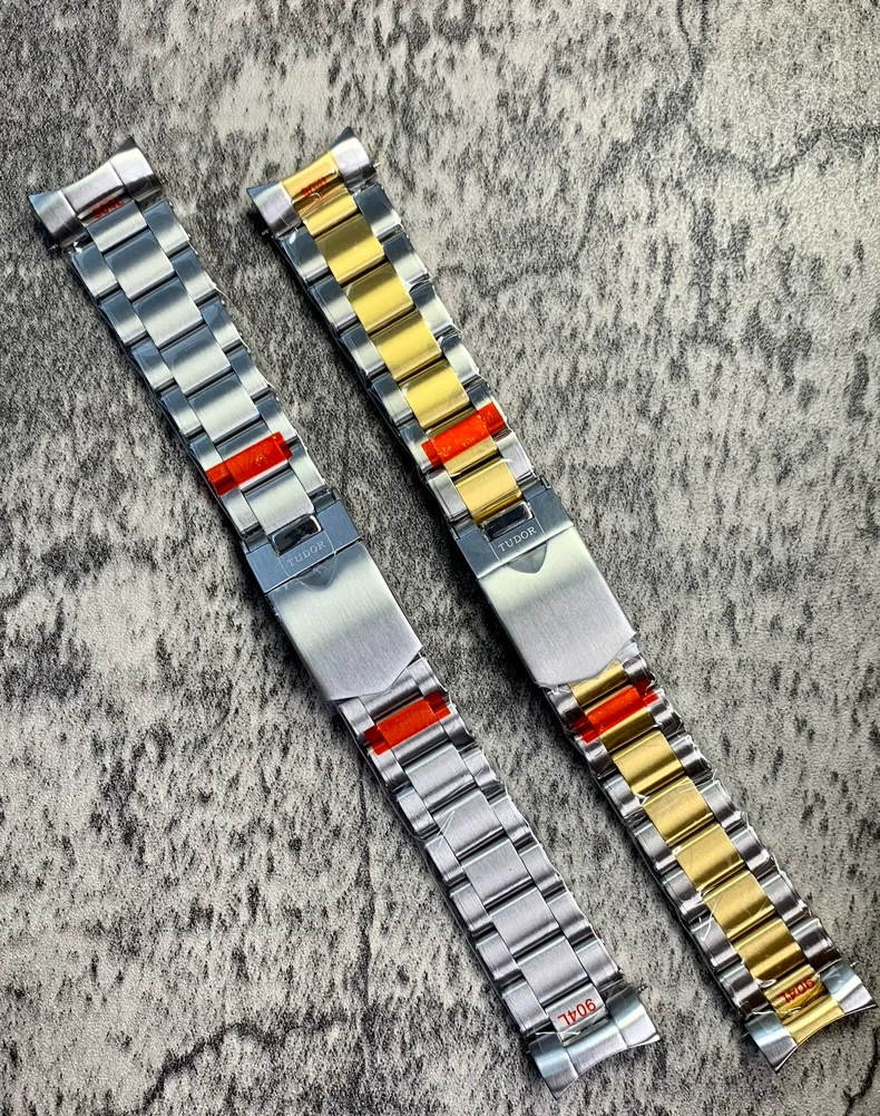 Tudor Black Bay three-link stainless steel bracelet, 22mm, compatible with the Geophysic 1958