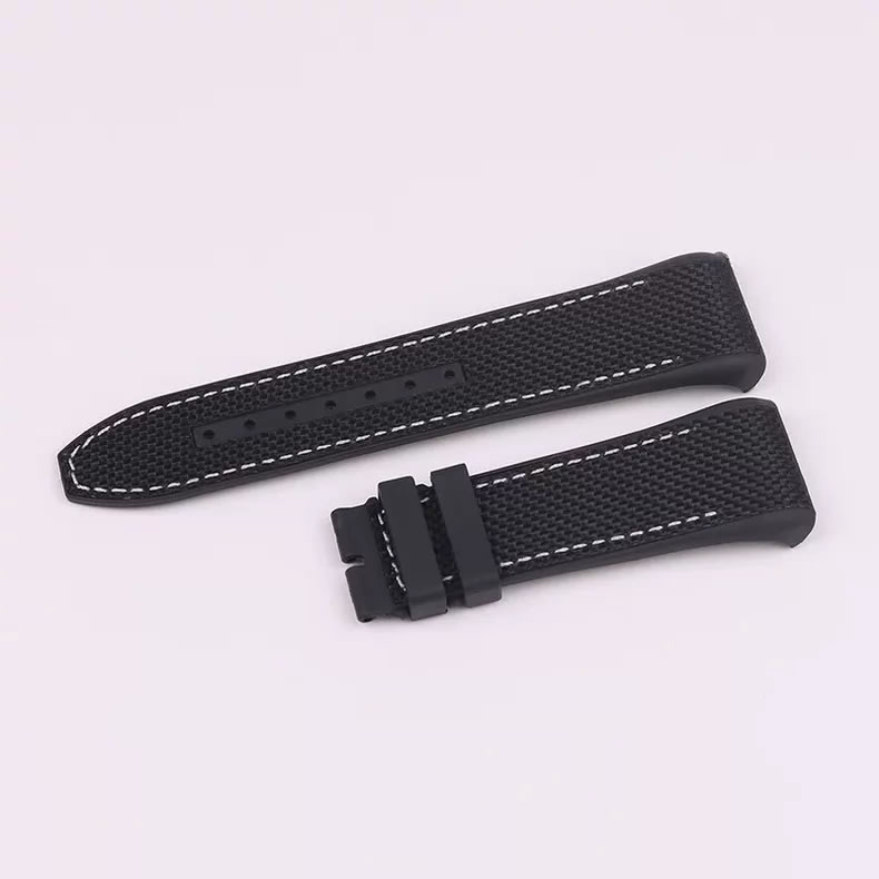 FM Franck Muller V45 Series Nylon Dial with Leather-Lined Rubber Strap